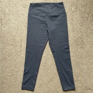 Nordstrom Zella Charcoal Gray Leggings Altered Length Size M